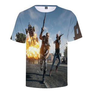 Aikooki PUBG Playerunknown's Battlegrounds 3D t shirt Men/women