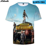 Aikooki PUBG Playerunknown's Battlegrounds 3D t shirt Men/women