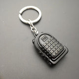 PUBG Game Level 3 armor backpack bag Keychain