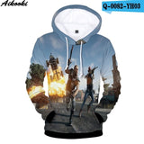 Aikooki PUBG 3D Hoodies Men/women