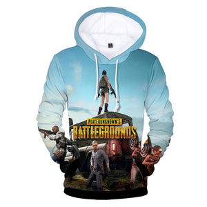 Fashion Game PUBG 3D Hoodies Men/women