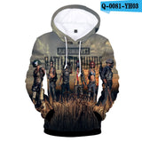 Fashion Game PUBG 3D Hoodies Men/women