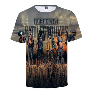 Aikooki 2018 Fashion Game PUBG 3D t shirt Men/women