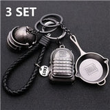 pubg keychain cosplay prop Pendant accessories Fullset