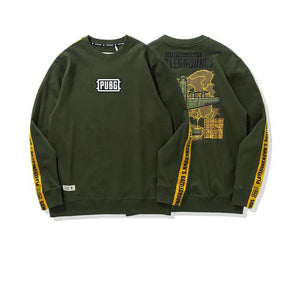 PUBG O-Neck Hoodie Men Weapon Sweatshirt