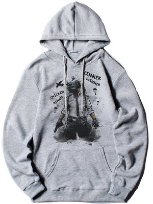 New PUBG Hooded Men Sweatshirt 2019