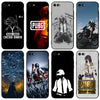 PUBG  Black Silicone phone Cases for Apple iPhone 6