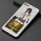 PUBG  Black Silicone phone Cases for Apple iPhone 6