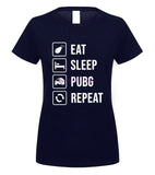 GILDAN Eat Sleep PUBG Repeat T Shirt