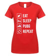 GILDAN Eat Sleep PUBG Repeat T Shirt