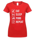 GILDAN Eat Sleep PUBG Repeat T Shirt