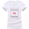 Funny Men t shirt white