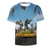 2019 popular game PUBG 3 d printing t-shirt male / female