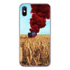 PUBG  case For iphone X 8 7 6 4 4s 5  XS Max