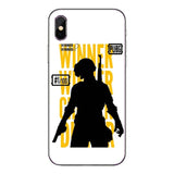 PUBG  case For iphone X 8 7 6 4 4s 5  XS Max