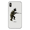 PUBG case for iphone 4 5 6 7 8 X PLUS