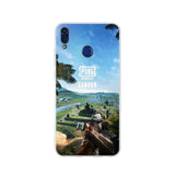 PUBG Black Soft TPU Case Cover For Huawei Honor 9 10