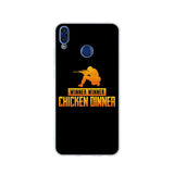 PUBG Black Soft TPU Case Cover For Huawei Honor 9 10