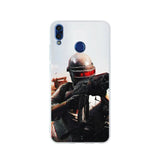 PUBG Black Soft TPU Case Cover For Huawei Honor 9 10