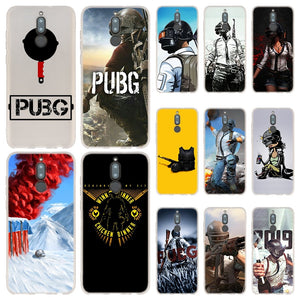 PUBG Black Phone Case Silicone FOR Huawei Mate 10 20