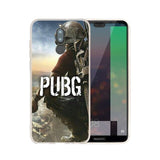 PUBG Black Phone Case Silicone FOR Huawei Mate 10 20