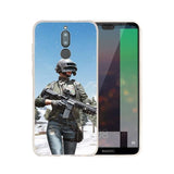 PUBG Black Phone Case Silicone FOR Huawei Mate 10 20