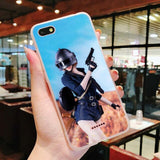 Matte Silicone Case PUBG  for Xiaomi Mi