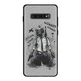 PUBG  Black Silicone Cases for Samsung Galaxy S8