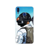 PUBG Phone Case Silicone Cover for Huawei Honor 10