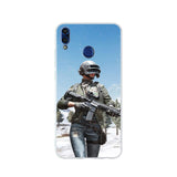 PUBG Phone Case Silicone Cover for Huawei Honor 10