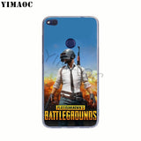 PUBG Soft Silicone Case for Huawei Honor Note 7A