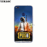 PUBG Soft Silicone Case for Huawei Honor Note 7A