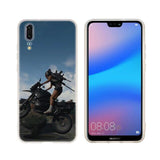 PUBG Phone Cases Soft For Huawei P 20 pro