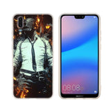 PUBG Phone Cases Soft For Huawei P 20 pro