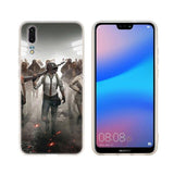 PUBG Phone Cases Soft For Huawei P 20 pro