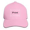 Baseball cap Fashion Cool Men Print hat Women